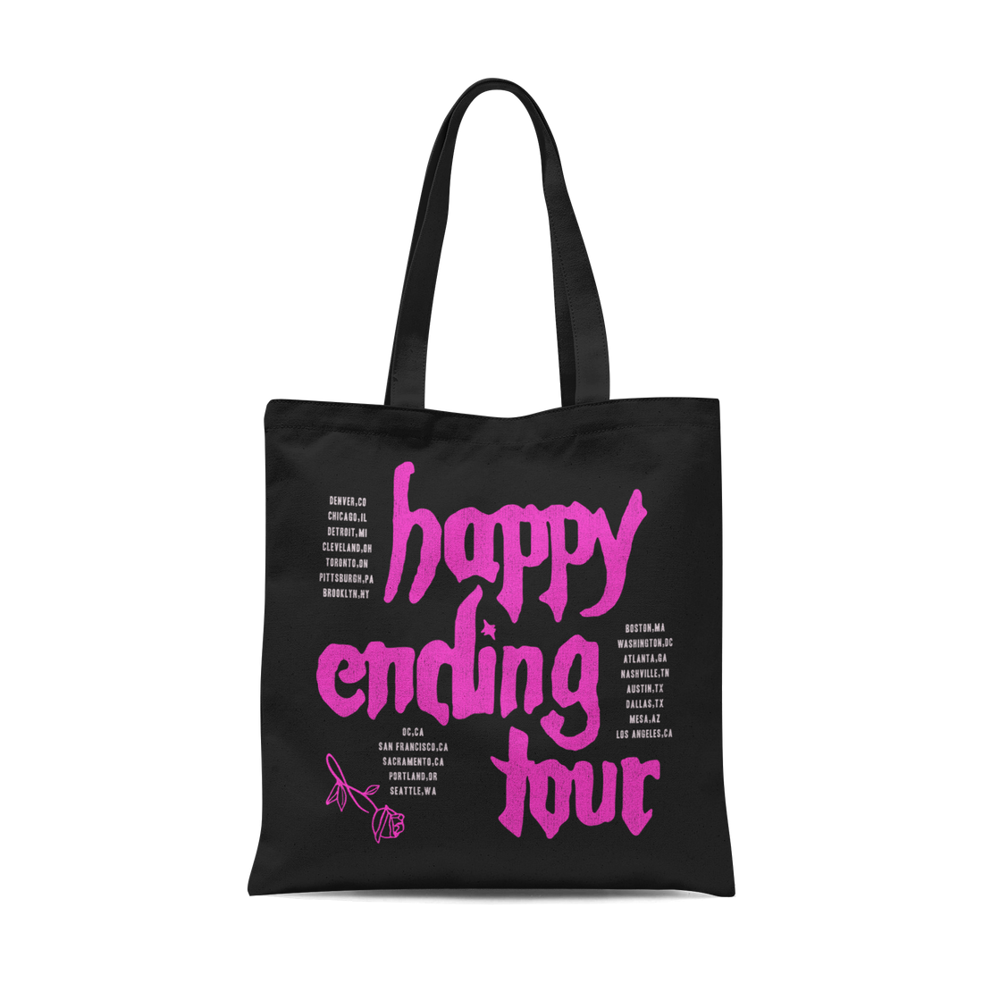 HAPPY ENDING TOUR TOTE BAG