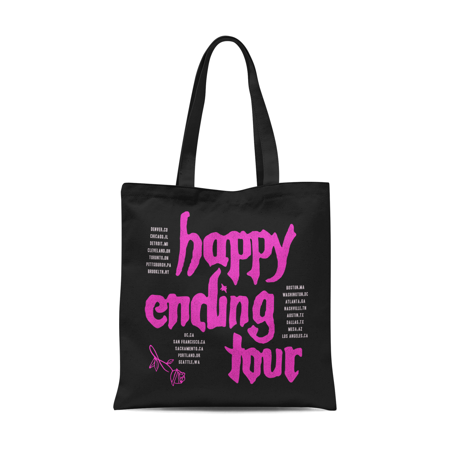 HAPPY ENDING TOUR TOTE BAG