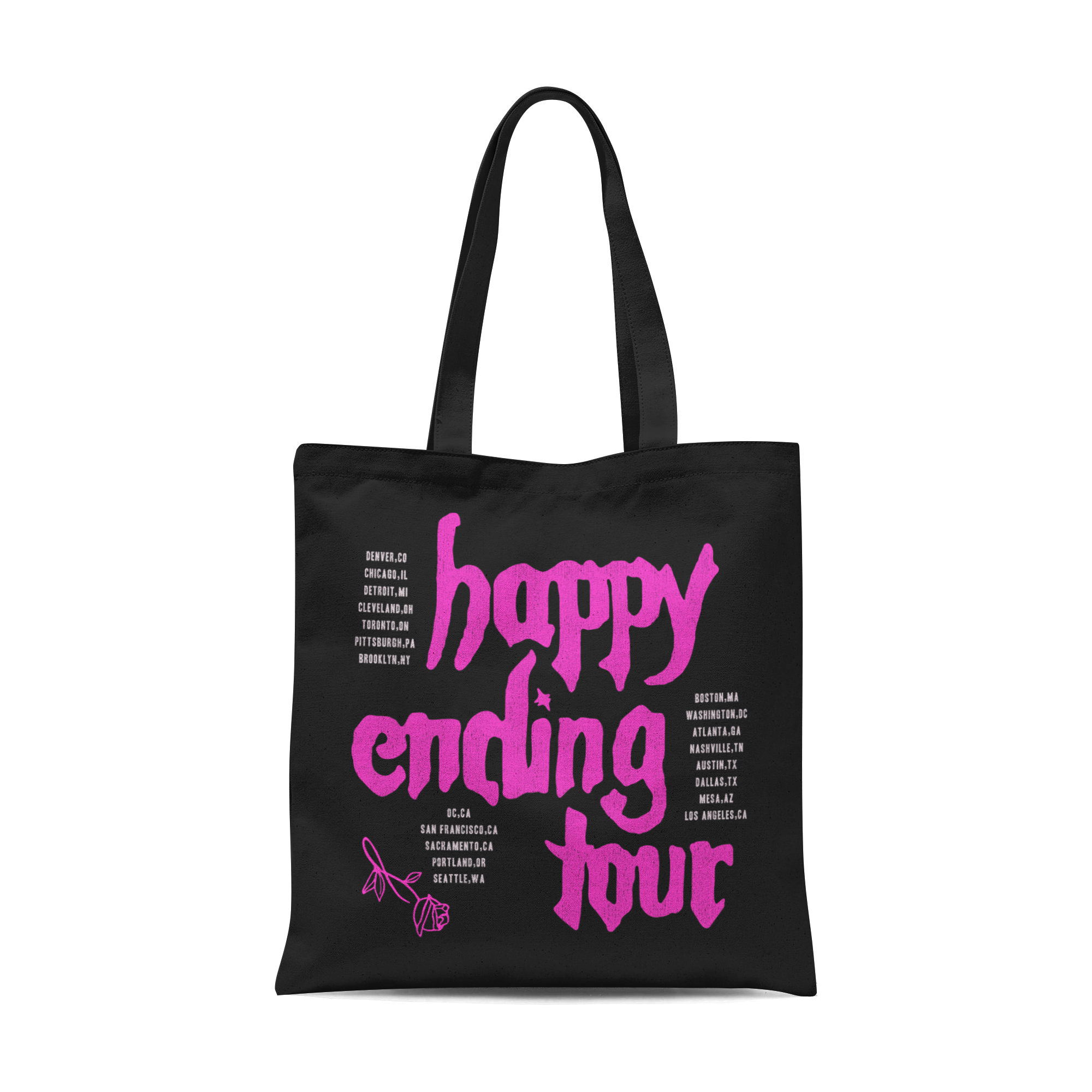 HAPPY ENDING TOUR TOTE BAG