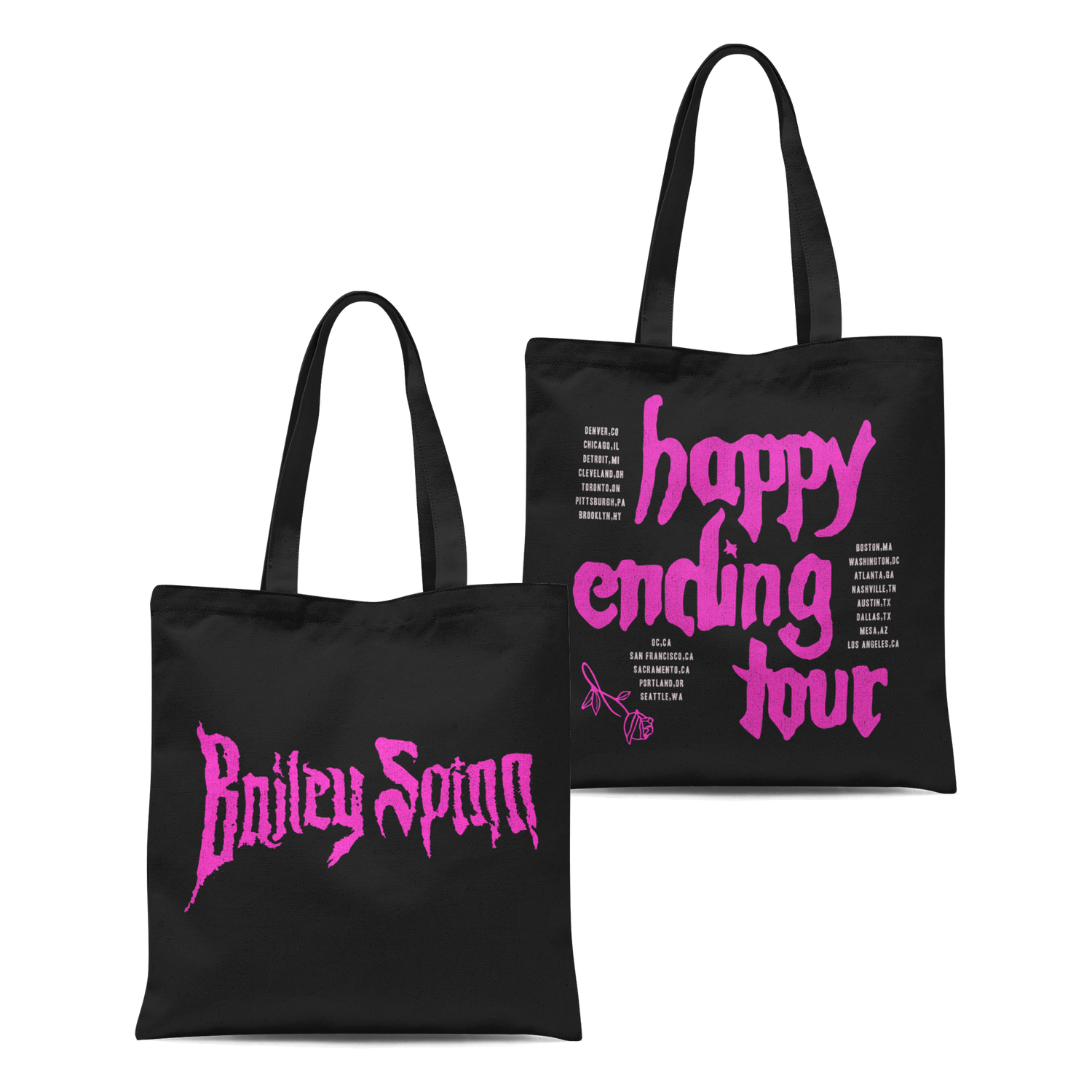 HAPPY ENDING TOUR TOTE BAG