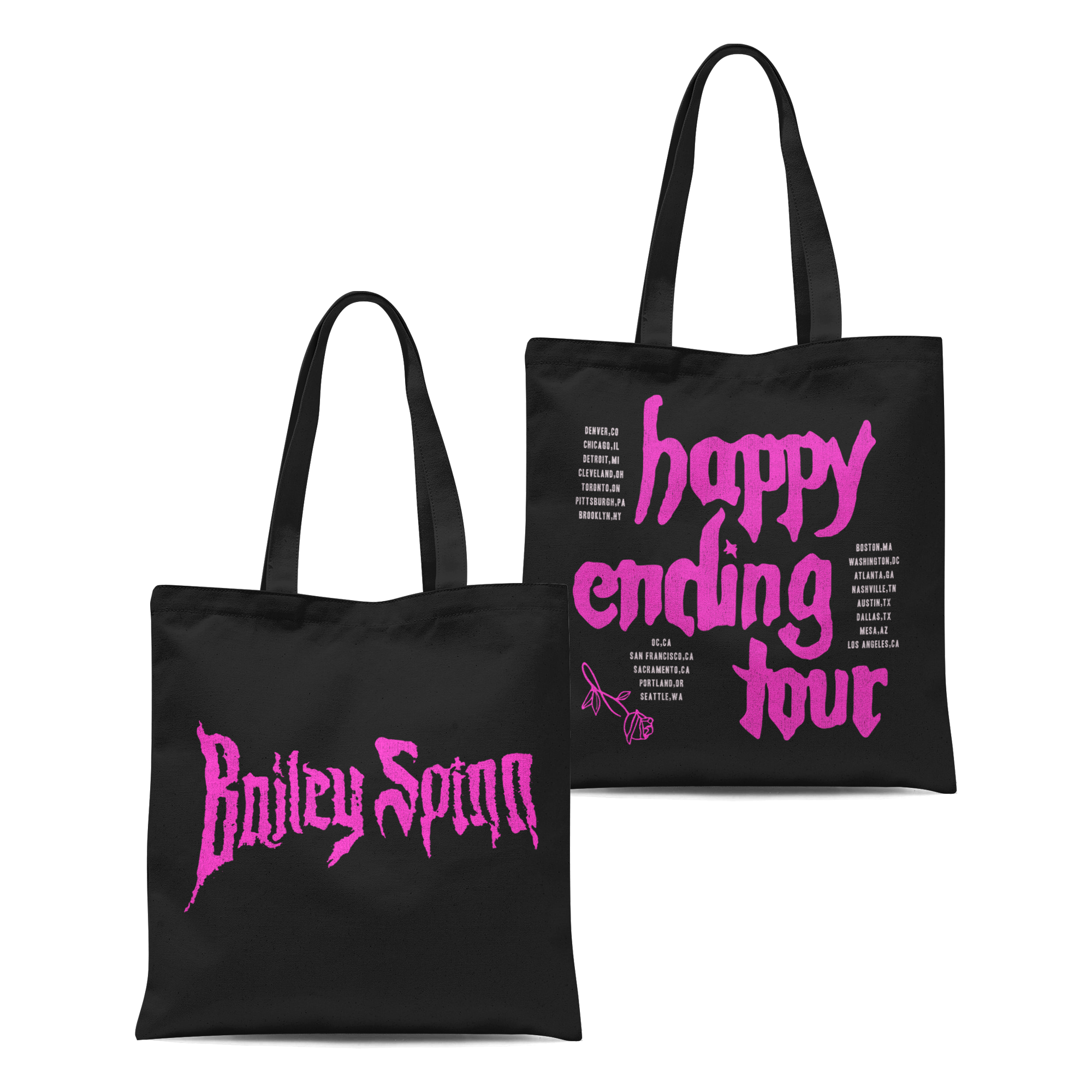 HAPPY ENDING TOUR TOTE BAG